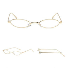 Load image into Gallery viewer, loomrack Vintage Micro Metal Oval Frame Sunglasses Sunglasses