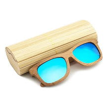 Load image into Gallery viewer, loomrack Vintage Style Bamboo Sunglasses Sunglasses