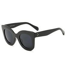 Load image into Gallery viewer, loomrack Vintage Thick Cat Eye Glasses Sunglasses Black