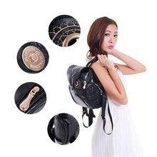 Load image into Gallery viewer, loomrack Whimsy Owl Embossed School Bag Backpacks