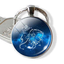 Load image into Gallery viewer, loomrack Zodiac Sign Keyrings Key Chains Leo