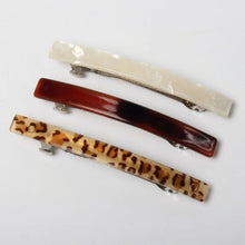 Load image into Gallery viewer, Minimalistic Acrylic Hair Clip Barrettes HairClips A Color
