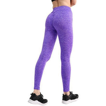 Load image into Gallery viewer, No Pain, No Gain Push Up Breathable Leggings Leggings Purple / S