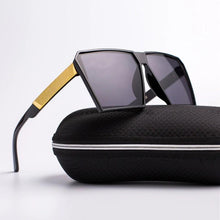 Load image into Gallery viewer, Oversized Reflective Square Sunglasses Sunglasses C1