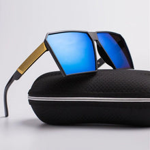 Load image into Gallery viewer, Oversized Reflective Square Sunglasses Sunglasses C1