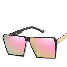 Load image into Gallery viewer, Oversized Reflective Square Sunglasses