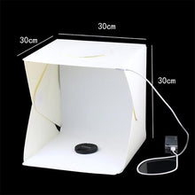 Load image into Gallery viewer, Portable LED Studio Lightbox Lights Medium (30 x 30 x 30cm)