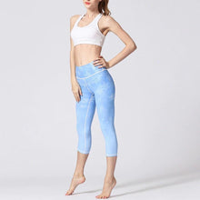 Load image into Gallery viewer, Premium Flower Print High Waist Leggings Leggings Sakura Short / S