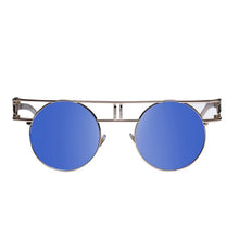 Load image into Gallery viewer, Rectangular Geometric Metal Frame Round Sunglasses Sunglasses NO1