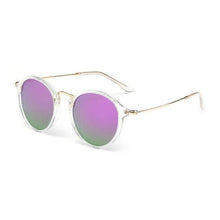 Load image into Gallery viewer, Retro Round Metal Frame Sunglasses Sunglasses C05PTrans Purple