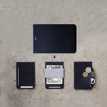 Load image into Gallery viewer, RevoDime™ Minimalist Magnetic Modular Wallet Wallet Black