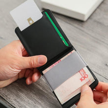 Load image into Gallery viewer, RevoDime™ Minimalist Magnetic Modular Wallet Wallet Black