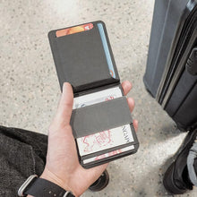Load image into Gallery viewer, RevoDime™ Minimalist Magnetic Modular Wallet Wallet Black