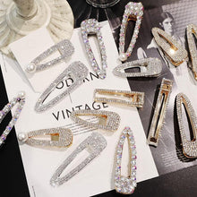 Load image into Gallery viewer, Rhinestone Hair Clip Barrettes Hair Accessories 1