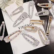 Load image into Gallery viewer, Rhinestone Hair Clip Barrettes Hair Accessories 1