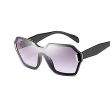 Load image into Gallery viewer, Rimless Oversized Square Frame Sunglasses Sunglasses c26 green green