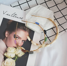 Load image into Gallery viewer, Seashells & Stones Headbands Headbands Stones