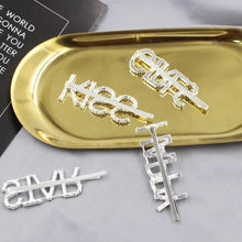Load image into Gallery viewer, Trendy Super Cool Letter Hair Clips Hair Accessories 1