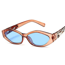 Load image into Gallery viewer, Vintage Cat Eye 3D Anti-UV Sunglasses Sunglasses Black All Grey