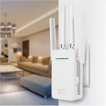 Load image into Gallery viewer, WiFi BoostQuatro WiFi Booster EU Plug / White