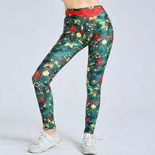 Load image into Gallery viewer, Christmas Leggings High Waist - Ornaments
