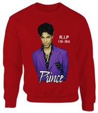 Load image into Gallery viewer, Prince R.I.P Purple Unisex Sweatshirt
