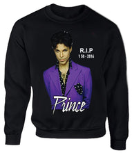Load image into Gallery viewer, Prince R.I.P Purple Unisex Sweatshirt
