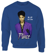 Load image into Gallery viewer, Prince R.I.P Purple Unisex Sweatshirt
