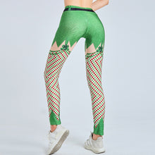 Load image into Gallery viewer, Christmas Leggings High Waist - Mistletoe
