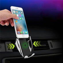 Load image into Gallery viewer, Automatic Clamping Wireless Car Charger Mount Car Accessories for iphone / Universal
