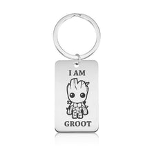 Load image into Gallery viewer, Baby Groot Stainless Steel Keychain Key Chains Style 1 / 70mm long
