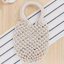 Load image into Gallery viewer, Basket Net Rattan Bag Rattan Bags beige small / with Lining
