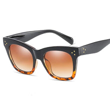 Load image into Gallery viewer, Bold Frame Classic Cat Eye Sunglasses Sunglasses black
