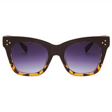 Load image into Gallery viewer, Bold Frame Classic Cat Eye Sunglasses Sunglasses gradient leopard
