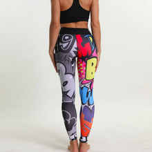Load image into Gallery viewer, Color Digital Fun Leggings Leggings Green / S
