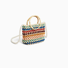 Load image into Gallery viewer, Colorful Rattan Bag Rattan Bags 22 x 18 x 7cm
