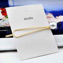 Load image into Gallery viewer, Elegant Pearl Hair Clip Barrettes Hair Accessories 1
