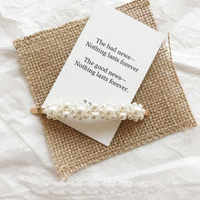 Load image into Gallery viewer, Elegant Pearl Hair Clip Barrettes Hair Accessories 3
