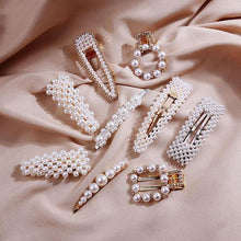 Load image into Gallery viewer, Elegant Pearl Hair Clip Barrettes Hair Clips Clip_01
