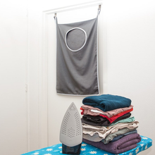 Load image into Gallery viewer, Laundry Nook - The Space Saving, Door Hanging Laundry Hamper Home Accessories Grey
