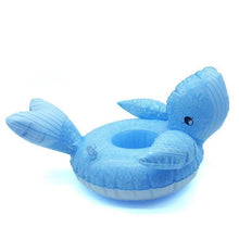 Load image into Gallery viewer, loomrack Assorted Floating Coasters Swimming Rings Blue Whale
