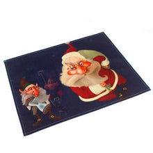 Load image into Gallery viewer, loomrack Assorted Santa Christmas Placemats Christmas Accessories Style 4
