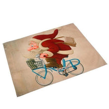 Load image into Gallery viewer, loomrack Assorted Santa Christmas Placemats Christmas Accessories Style 5
