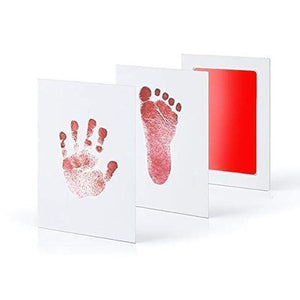 loomrack Baby Hand & Footprint Inkless Ink Pad Baby Accessories Red