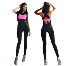 Load image into Gallery viewer, loomrack Backless Yoga Jumpsuit Yoga Sets
