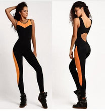 Load image into Gallery viewer, loomrack Backless Yoga Jumpsuit Yoga Sets CJ07501 / S
