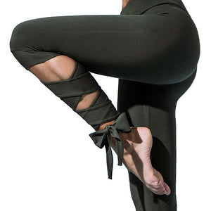 loomrack Ballet Wrap Leggings Yoga Pants