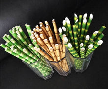 Load image into Gallery viewer, loomrack Bamboo Straws Drinking Straws
