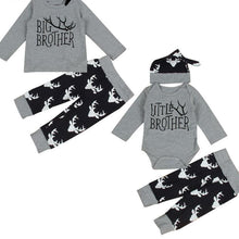 Load image into Gallery viewer, loomrack Big Brother Little Brother Matching Outfit - Deer Antlers Matching Outfits
