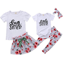 Load image into Gallery viewer, loomrack Big Sister Little Sister Matching Outfit - Floral Speckle Matching Outfits
